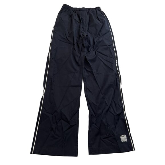 Le Bristol Society Bruce Signature Pajama Trousers in Navy Blue White - Picture 4 of 8